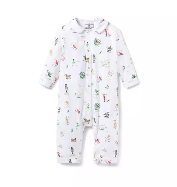 Baby's Twill Cambridge Romper in 12 Days of Christmas