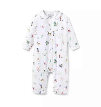 Baby's Twill Cambridge Romper in 12 Days of Christmas