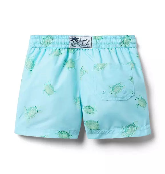 Recycled Turtle Swim Trunk