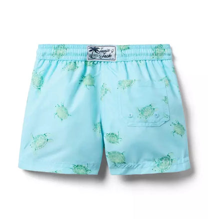 Recycled Turtle Swim Trunk