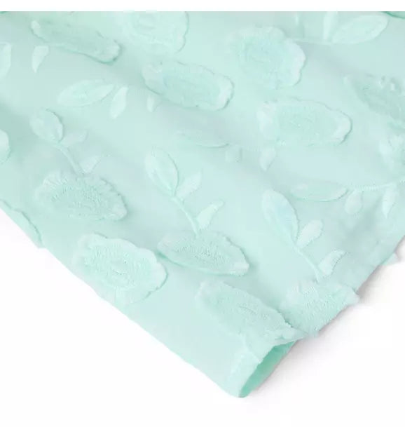 Floral Appliqué Dress