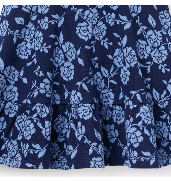 Floral Jacquard Dress