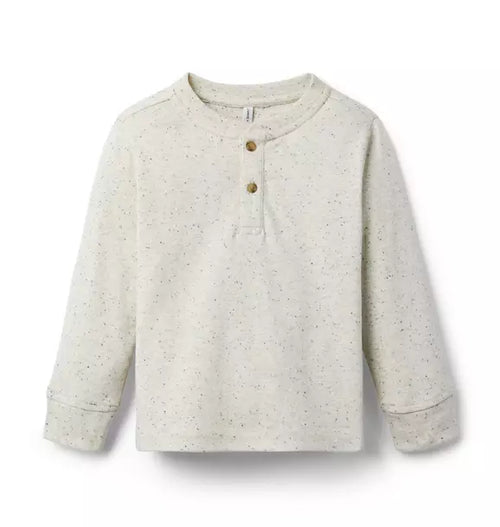 Speckled Henley Tee