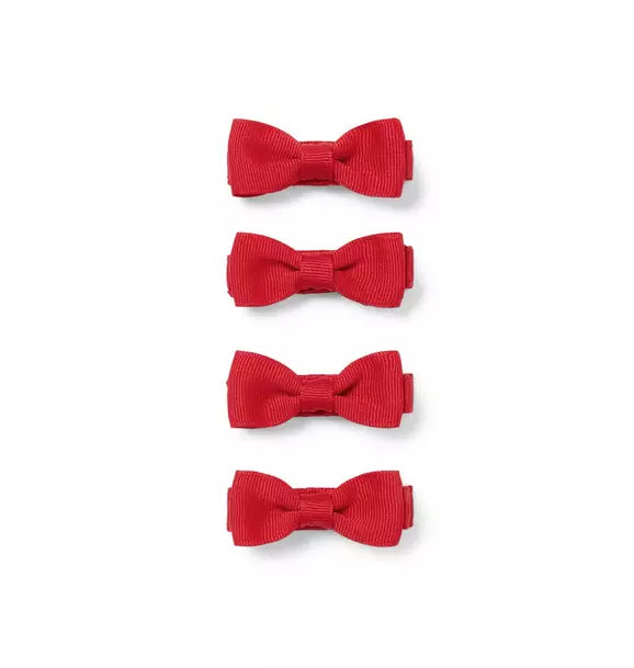 Bow Barrette Set