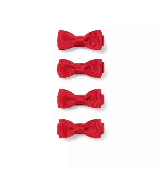 Bow Barrette Set