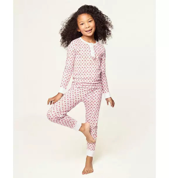 Kids Pima Snug Fit Pajama in Autumn Orchards