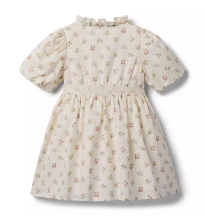 The Flower Pintuck Dress
