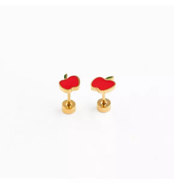 Apple Stud Earrings