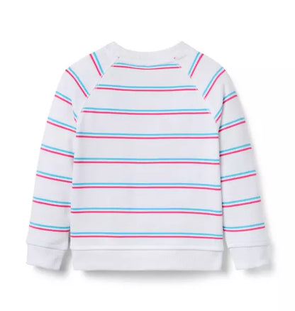 Milk Bar x Janie and Jack Striped Sweatshirt