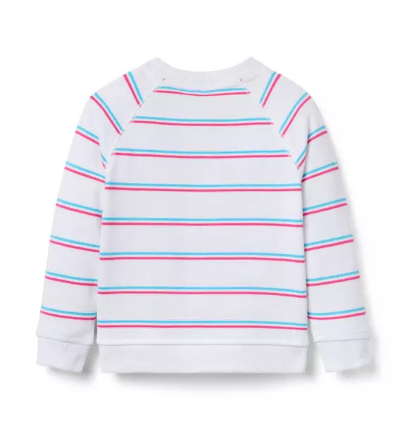 Milk Bar x Janie and Jack Striped Sweatshirt