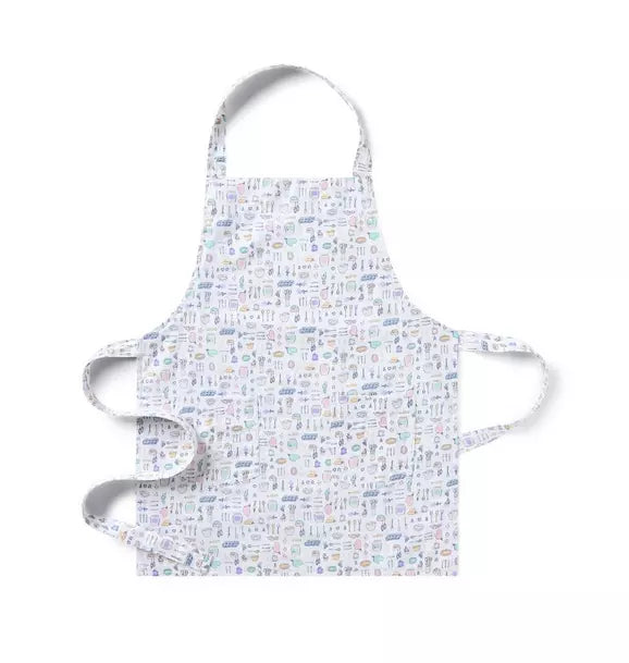 Kid's Twill Apron in Baking Spirits Bright