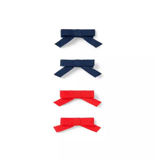 Bow Barrette Set