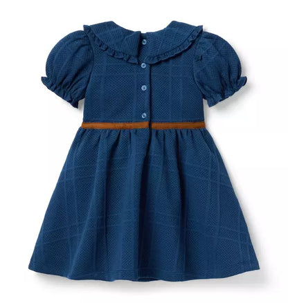 The Quilted Collared Equestrian Dress