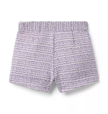 Tweed Patch Pocket Short