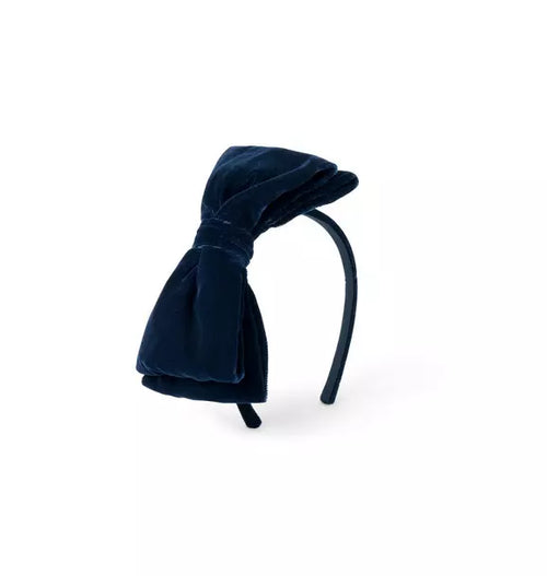Velvet Bow Headband